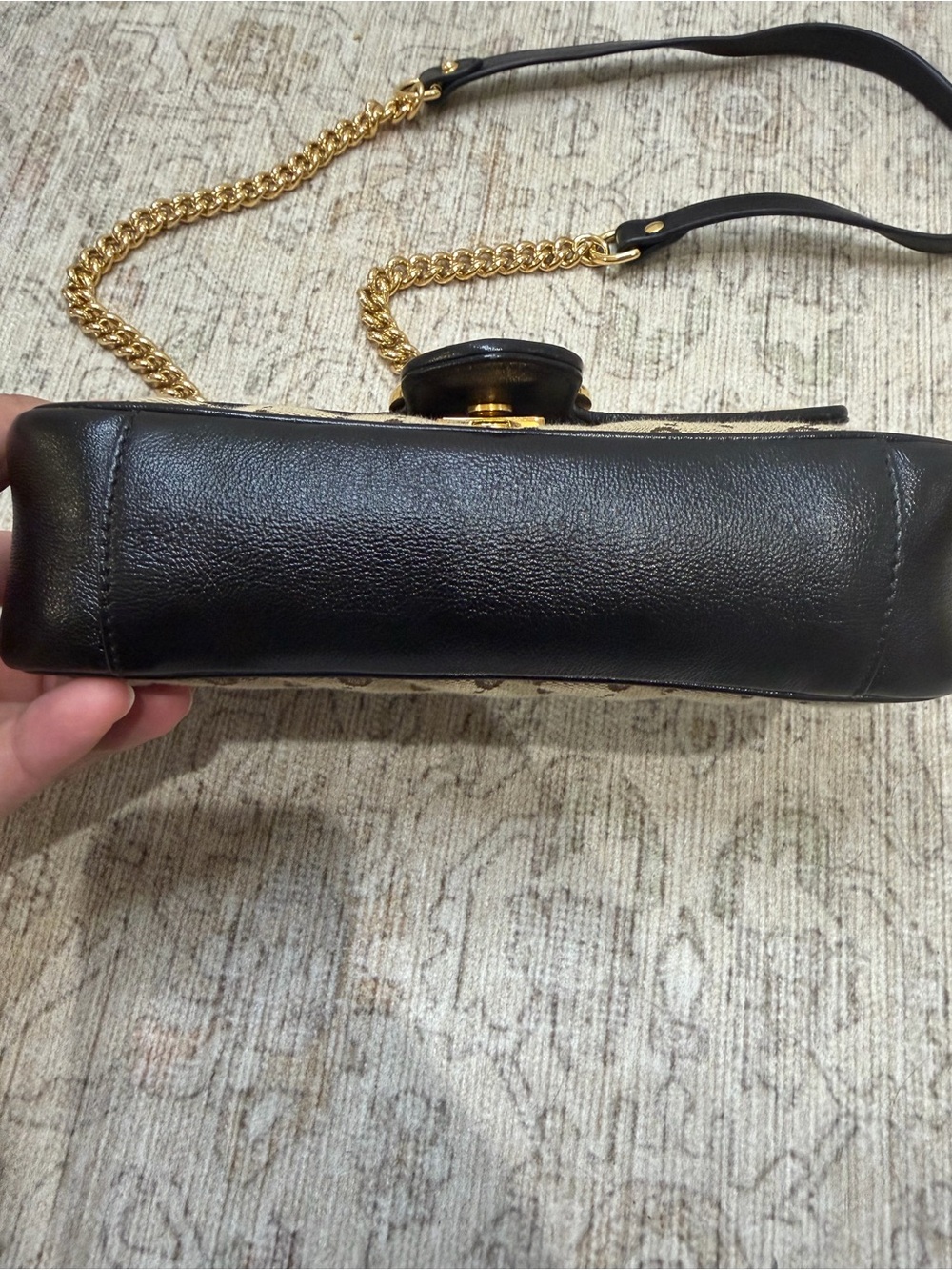 Gucci Beige Brown GG MarmontCanvas - Picture 5 of 12